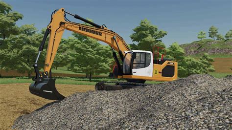 mini excavator farming simualtor|fs22 excavators mods.